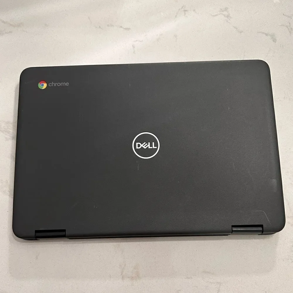 DELL 2 in 1 Chromebook 3100 Laptop in Gray Gunmetal Color (refurbished/used)